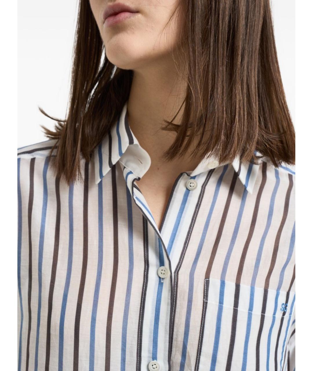 SEMICOUTURE Мульти хлопковая рубашка, фото 2