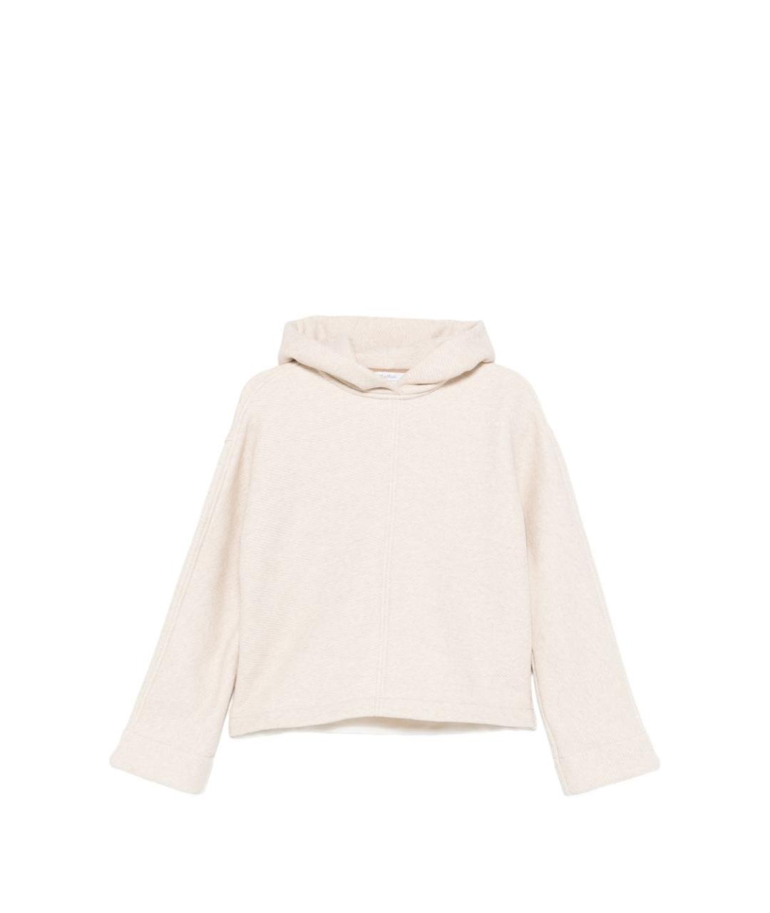 MAX MARA Бежевый хлопковый джемпер / свитер, фото 1