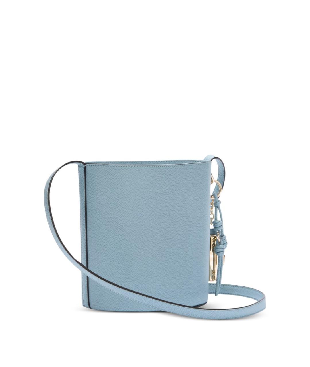 FURLA Синяя кожаная сумка через плечо, фото 2