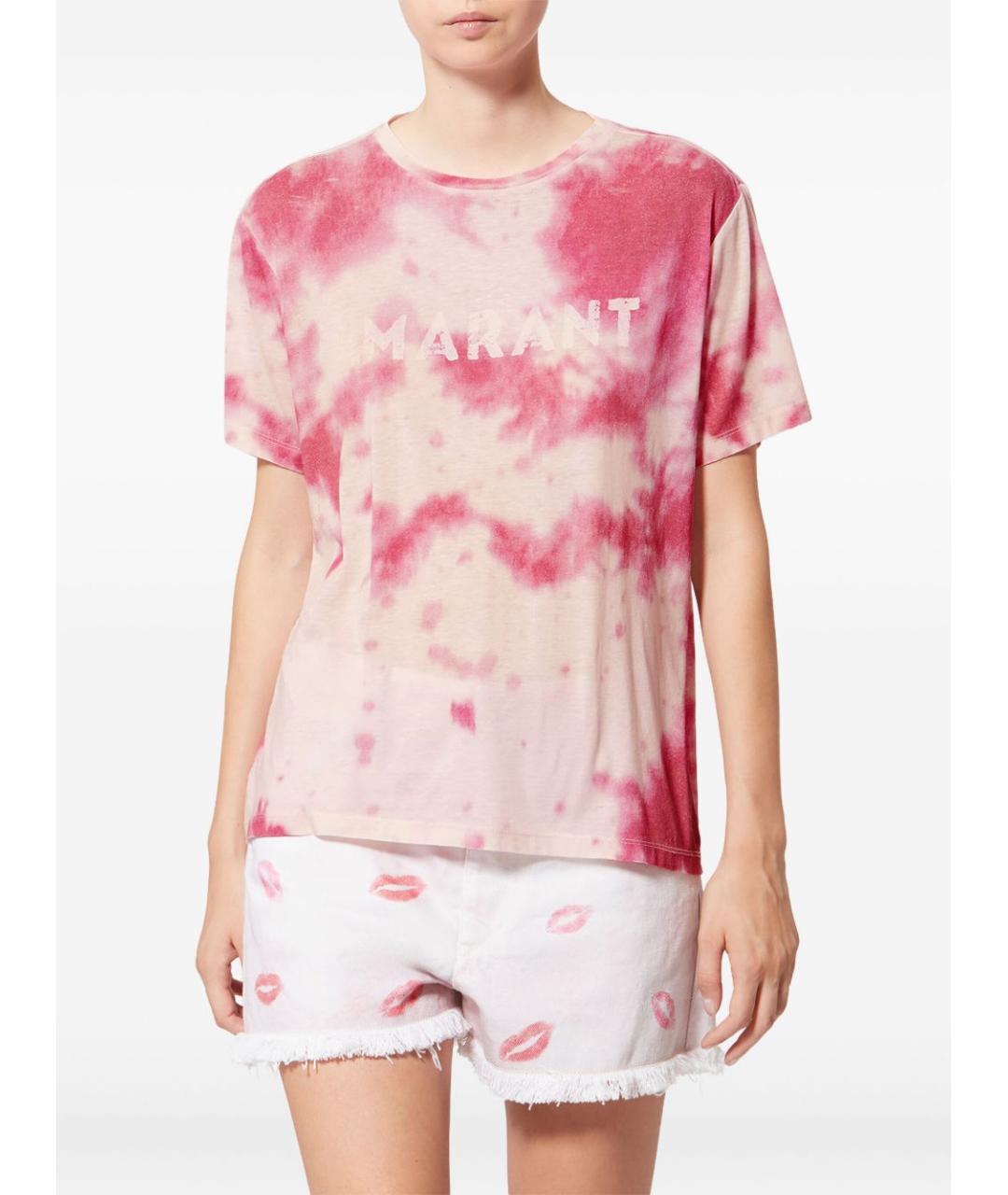 ISABEL MARANT Хлопковая футболка, фото 4