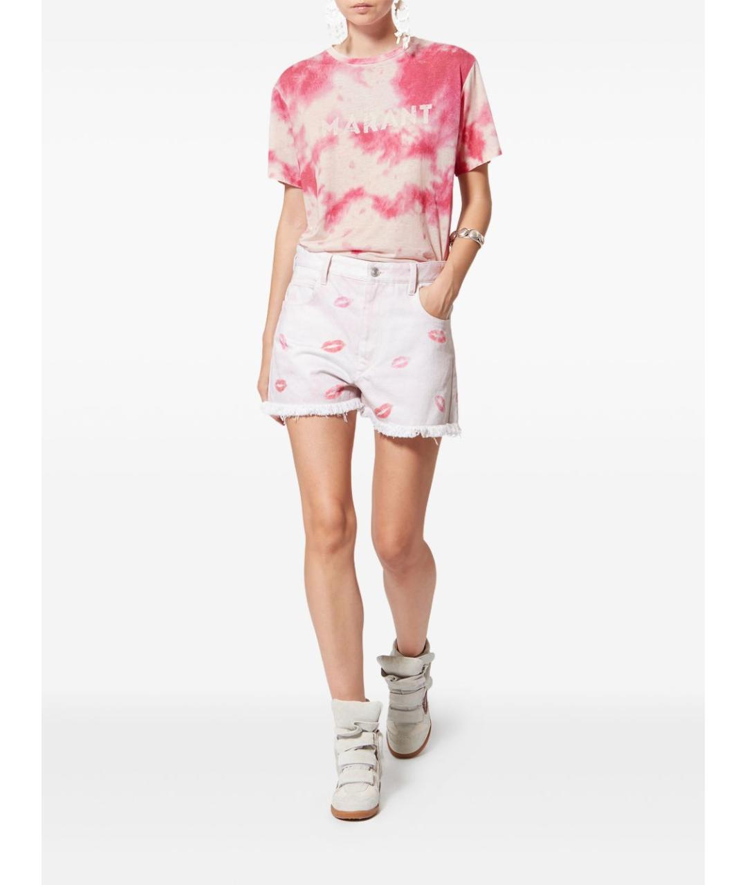 ISABEL MARANT Хлопковая футболка, фото 3