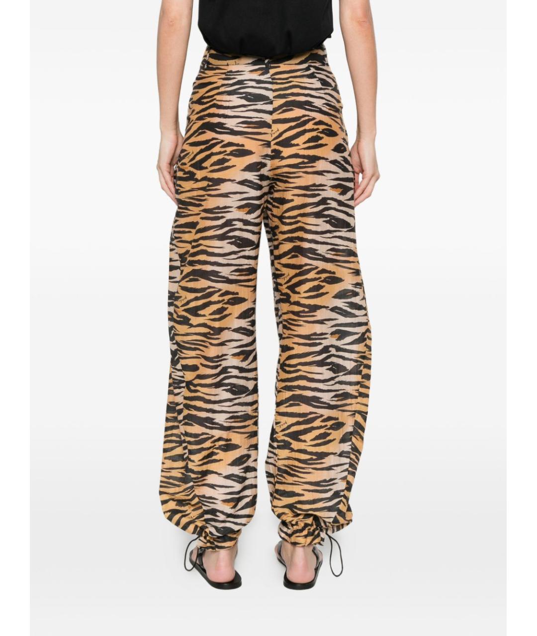 PINKO Мульти хлопковые прямые брюки, фото 2