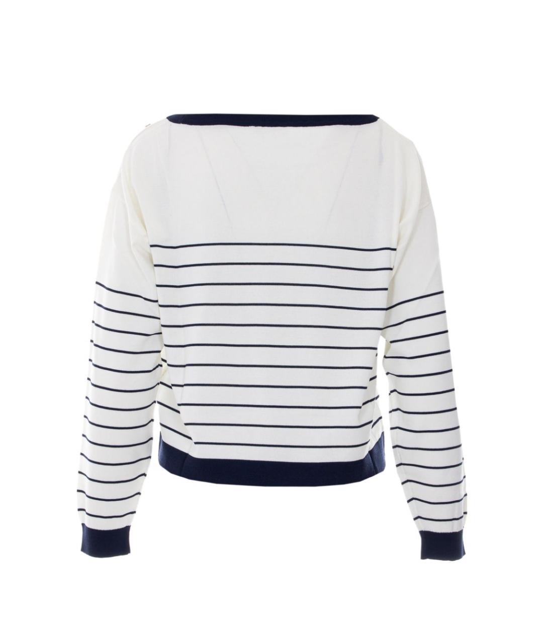 LIU JO Белый вискозный джемпер / свитер, фото 3