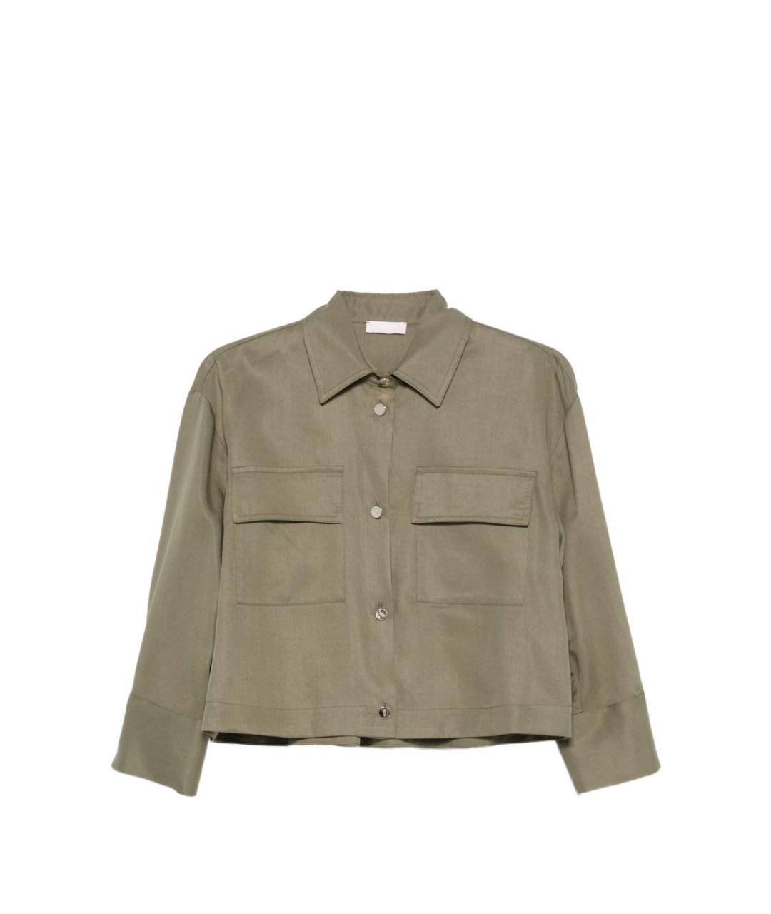 LIU JO Зеленая рубашка, фото 1