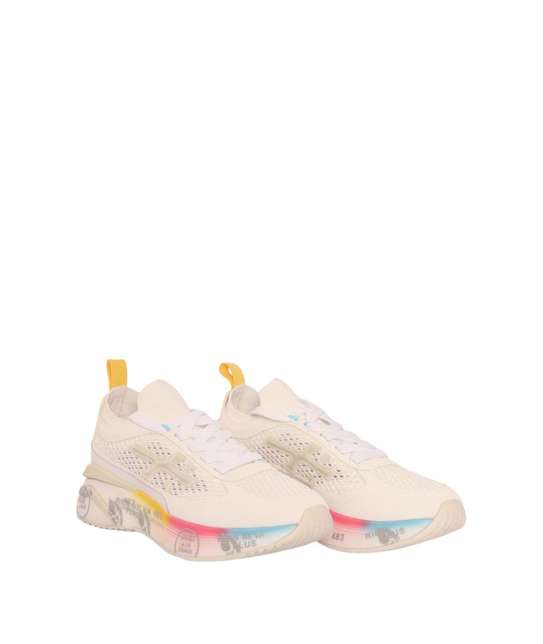 PREMIATA Бежевые синтетические кроссовки, фото 2