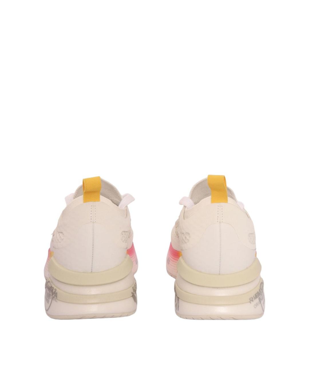 PREMIATA Бежевые синтетические кроссовки, фото 3