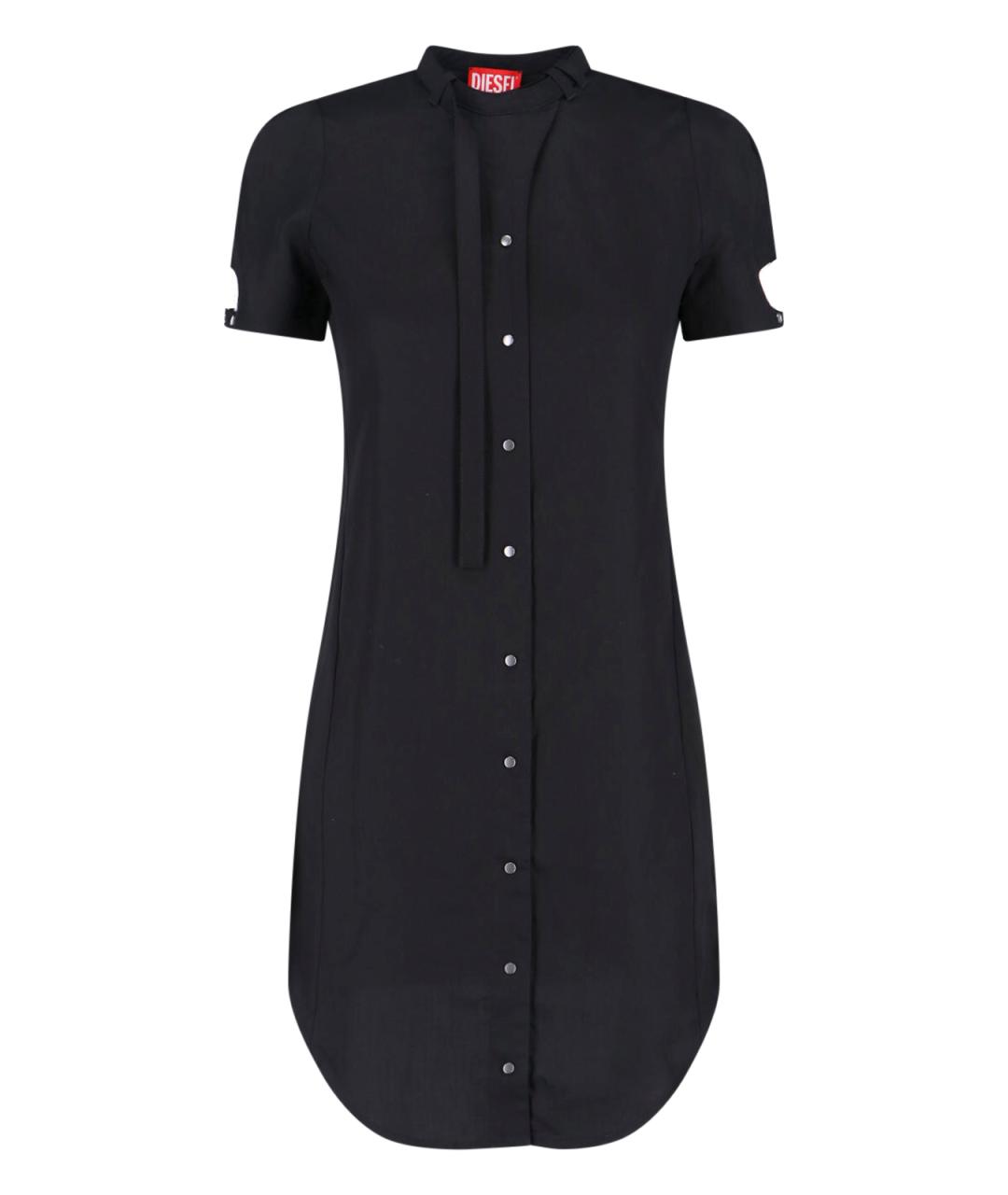 DIESEL Черное повседневное платье, фото 1