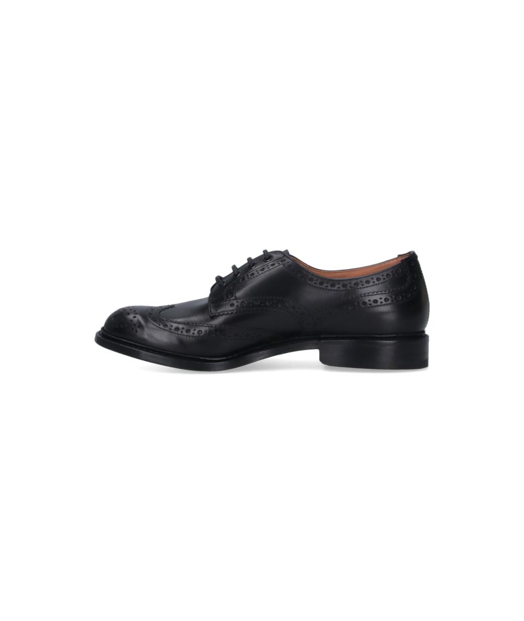 TRICKER'S Черные кожаные туфли, фото 3