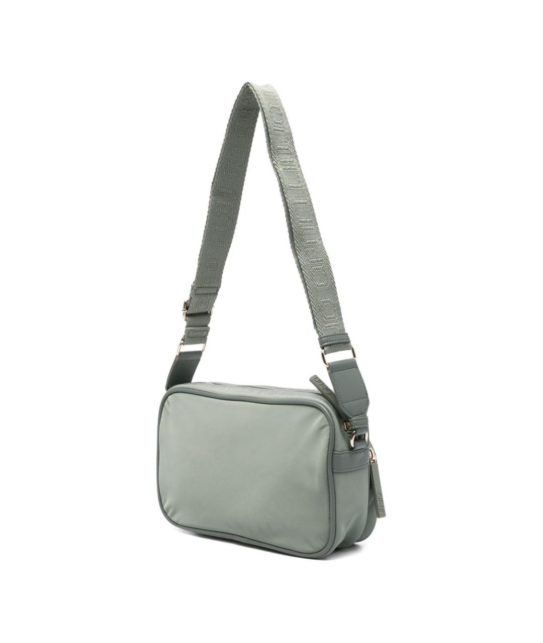 LIU JO Зеленая тканевая сумка через плечо, фото 2