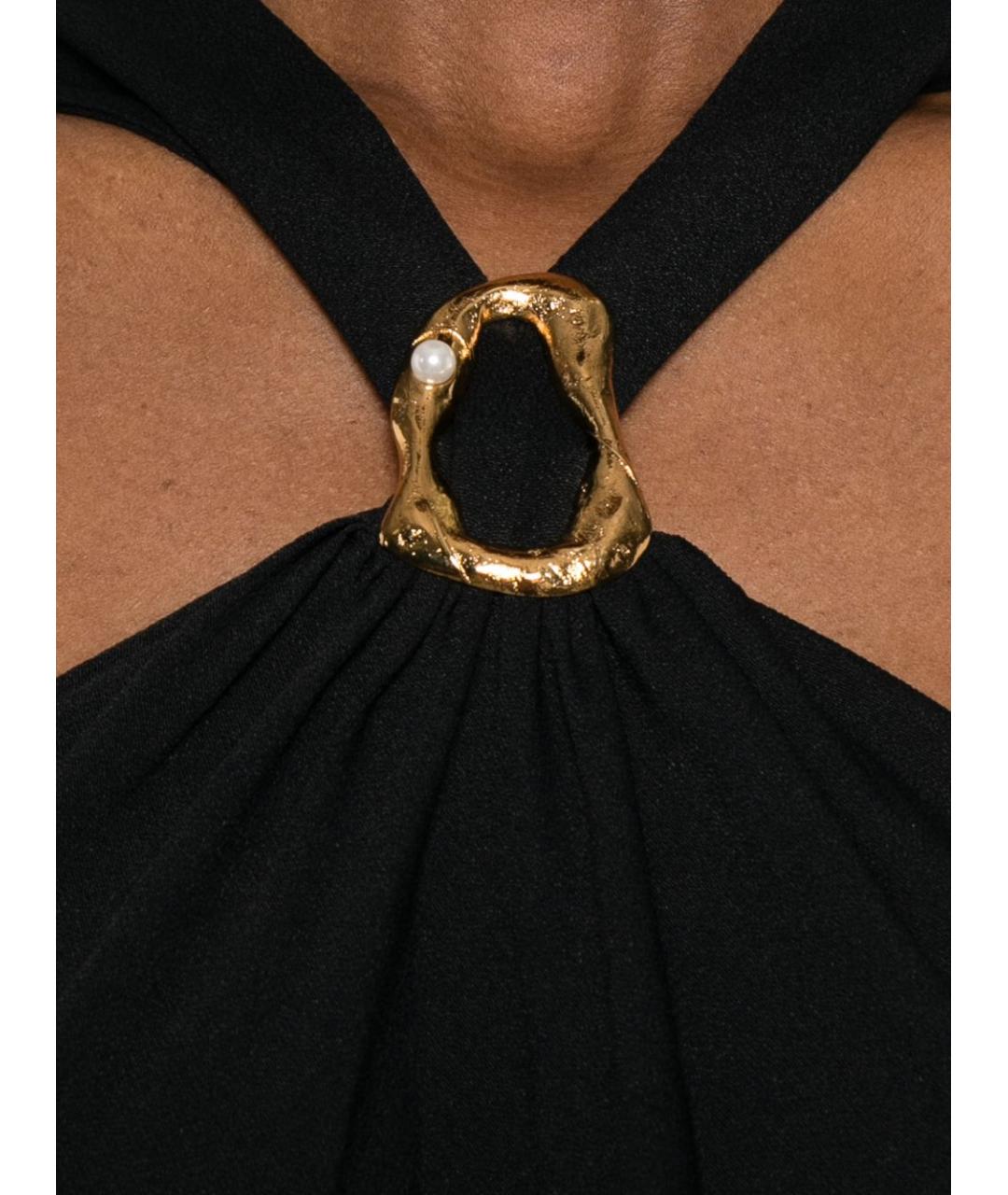 FORTE FORTE Черное вечернее платье, фото 3
