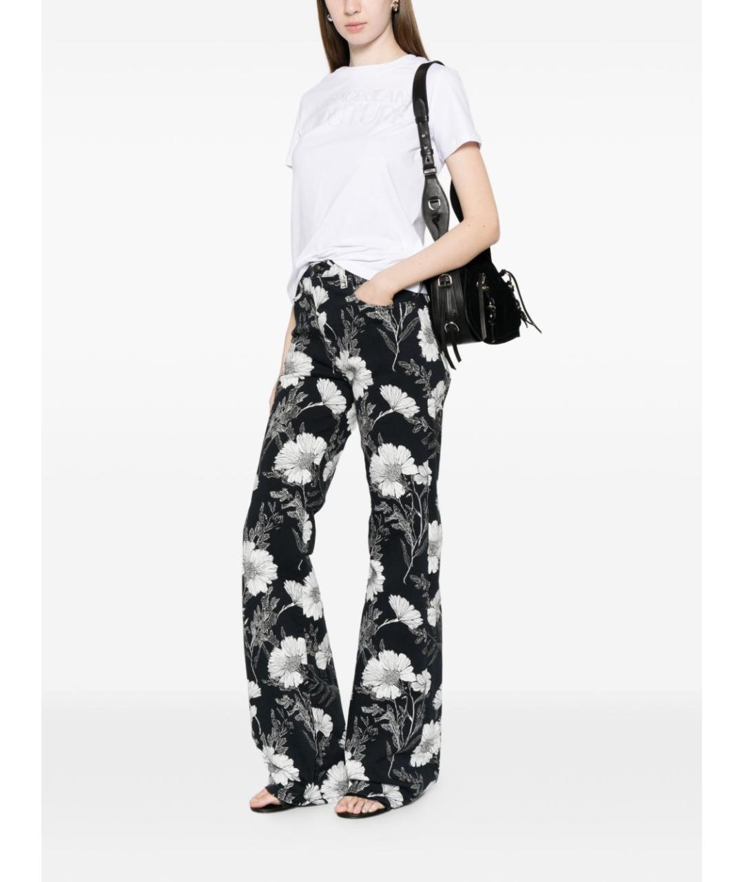 VERSACE JEANS COUTURE Белая хлопковая футболка, фото 4