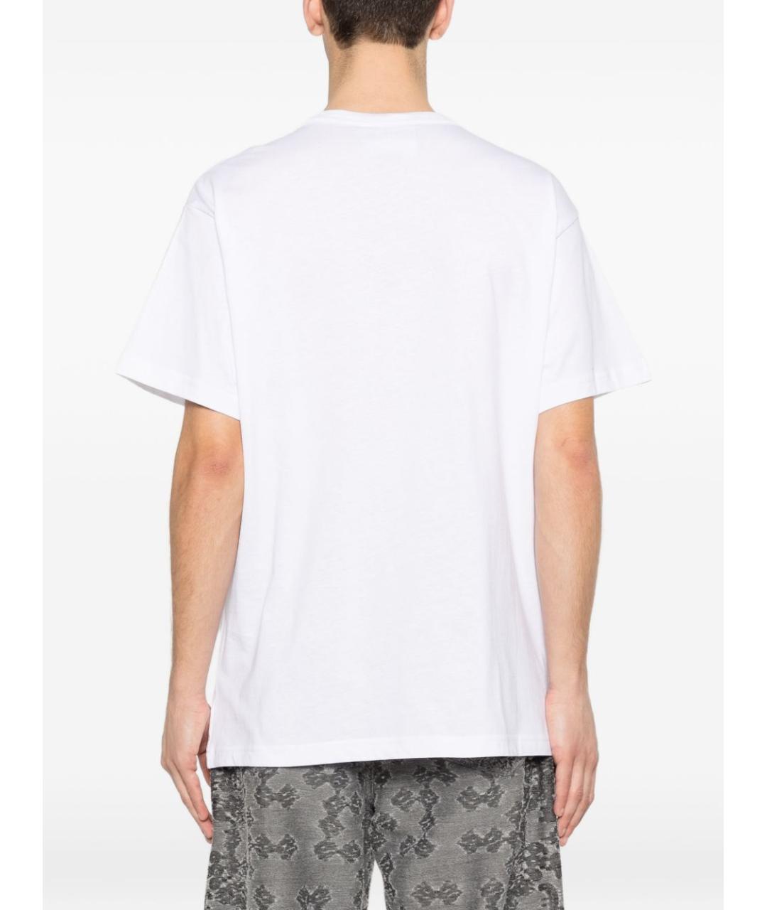VERSACE JEANS COUTURE Белая хлопковая футболка, фото 2