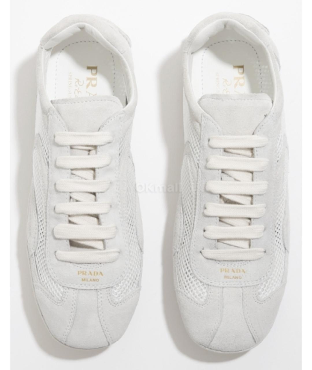 PRADA Замшевые кроссовки, фото 2