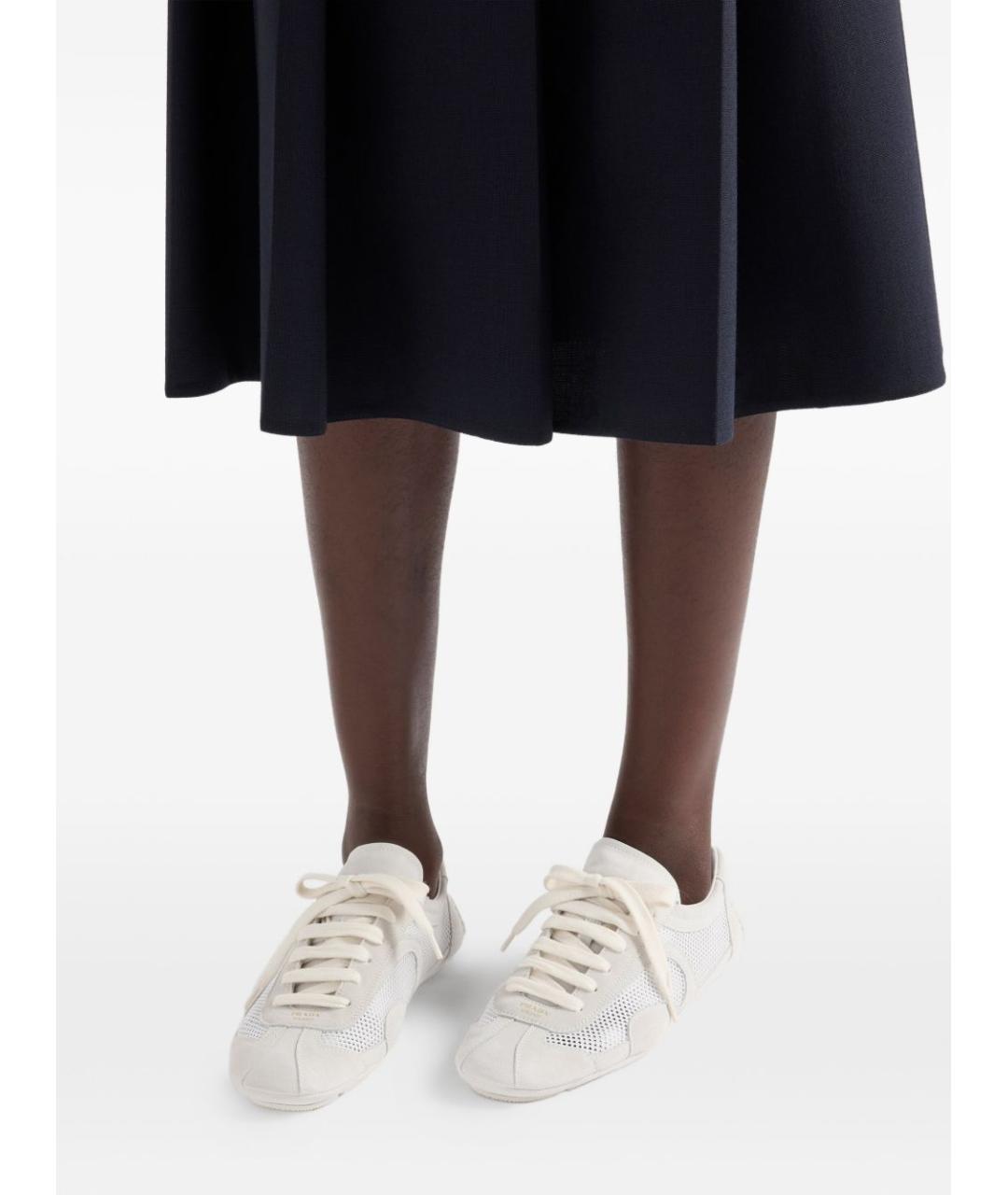 PRADA Замшевые кроссовки, фото 4