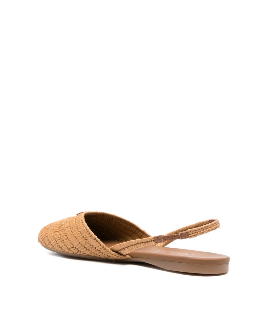 PRADA Бежевые балетки, фото 2