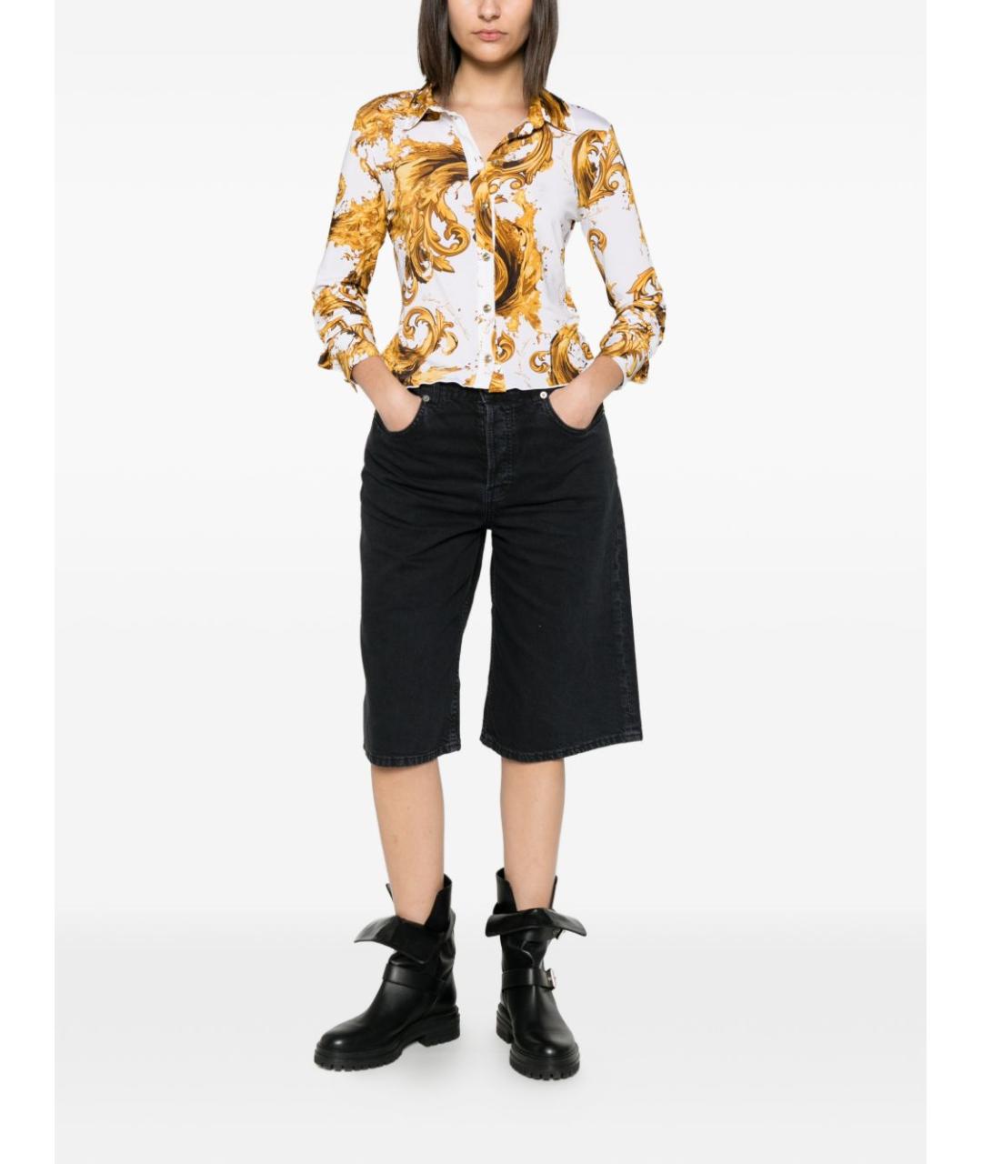 VERSACE JEANS COUTURE Вискозная рубашка, фото 3