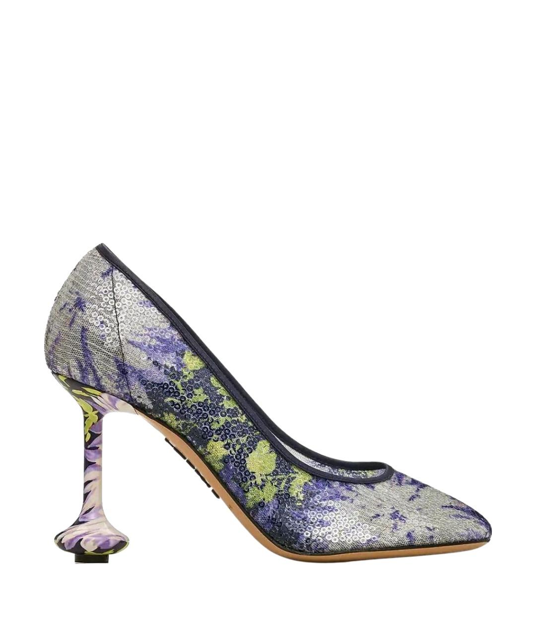 LOEWE Фиолетовые туфли, фото 1