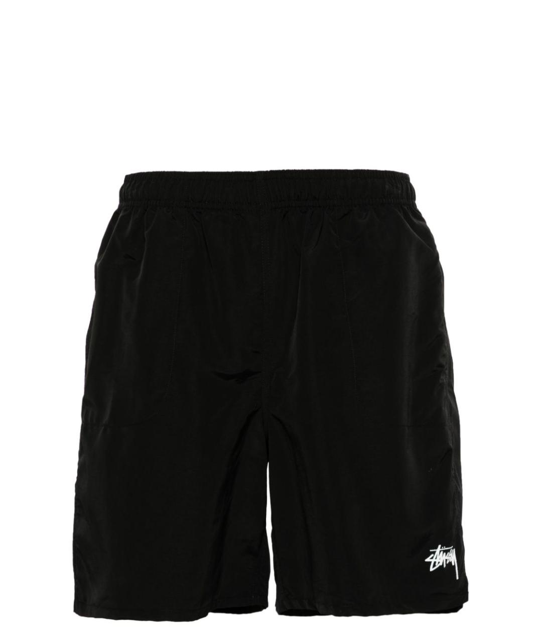 STUSSY Черные полиамидовые плавки, фото 1