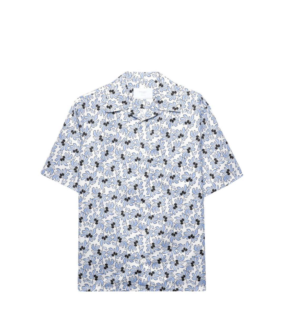 PRADA Мульти хлопковая кэжуал рубашка, фото 6