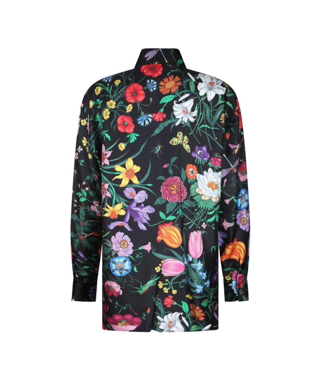 GUCCI Мульти шелковая рубашка, фото 4