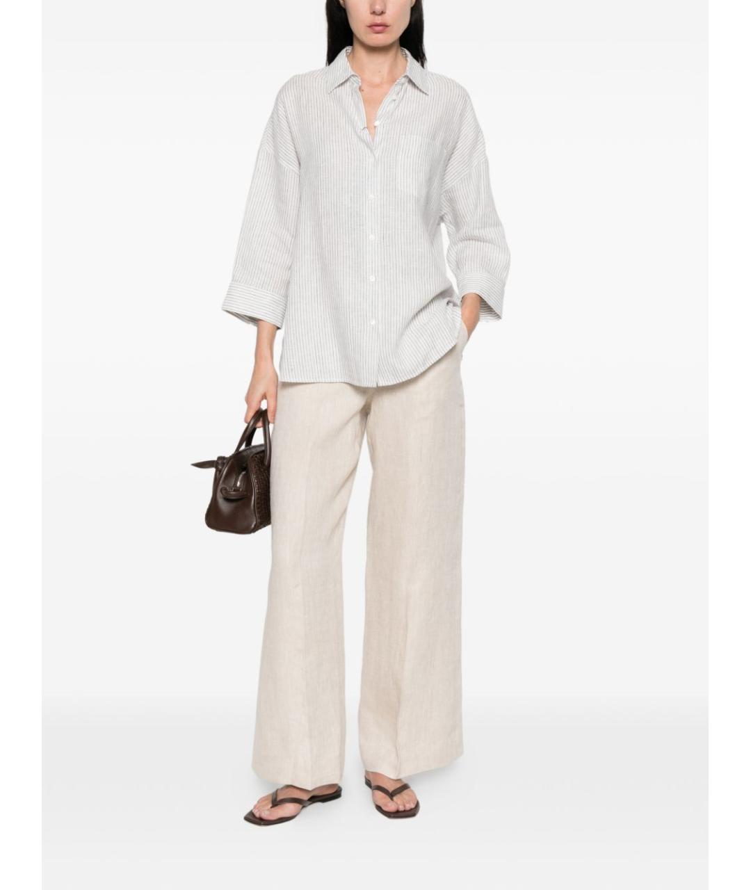 WEEKEND MAX MARA Льняная рубашка, фото 2