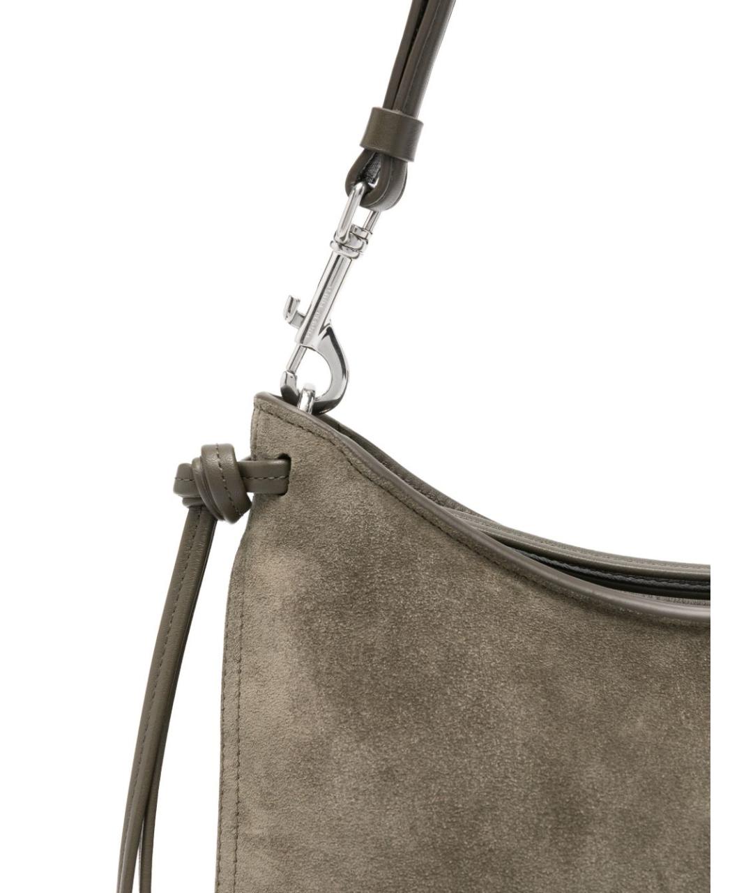 PHOEBE PHILO Зеленая сумка с короткими ручками, фото 5