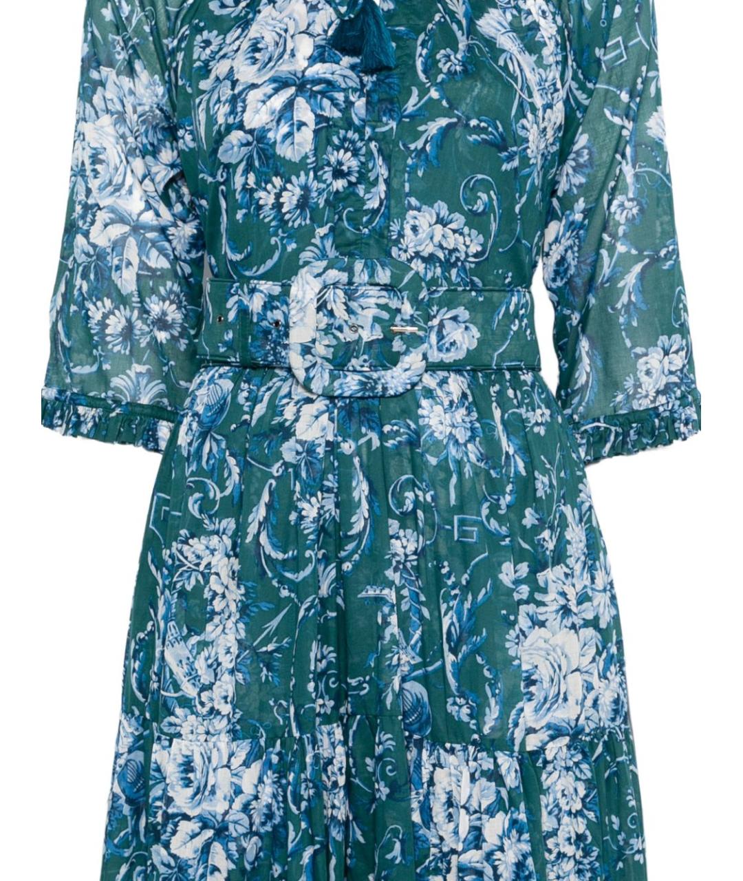 SAMANTHA SUNG Мульти хлопковое платье, фото 3