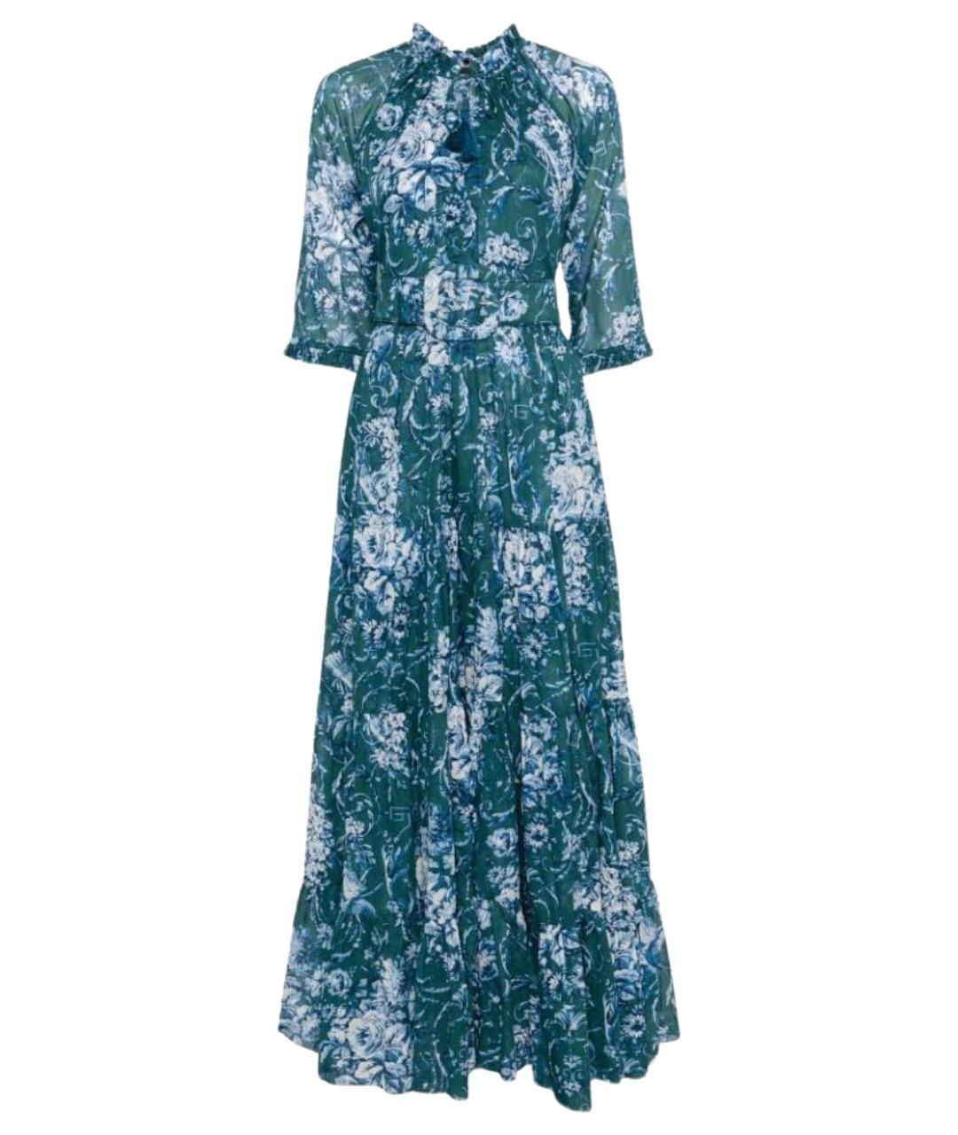 SAMANTHA SUNG Мульти хлопковое платье, фото 1