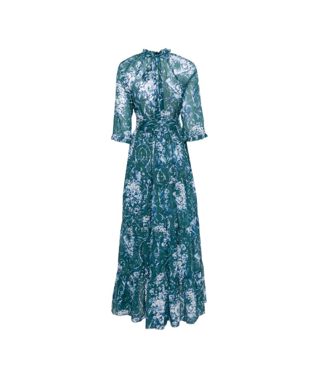 SAMANTHA SUNG Мульти хлопковое платье, фото 2