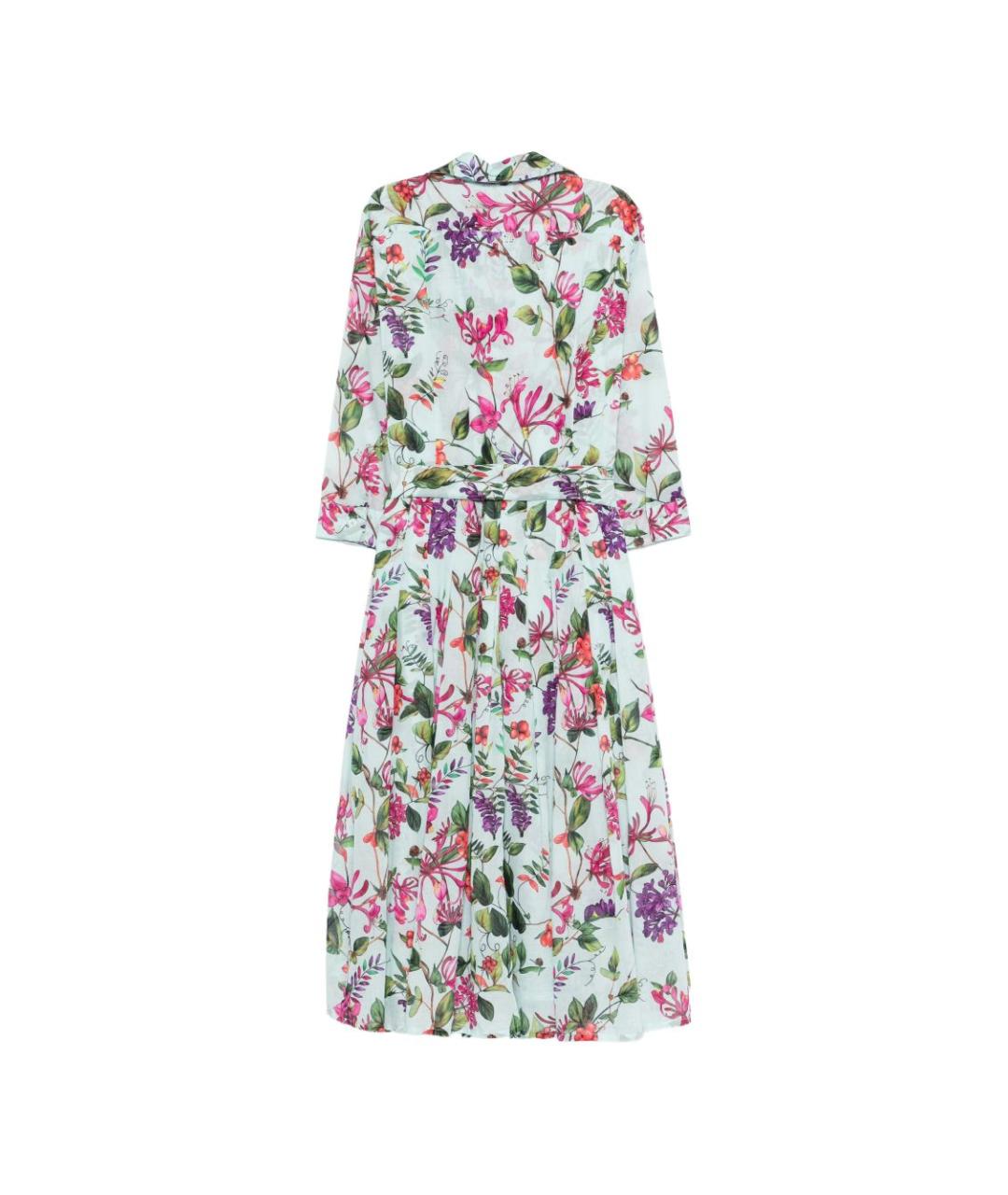 SAMANTHA SUNG Мульти хлопковое платье, фото 2