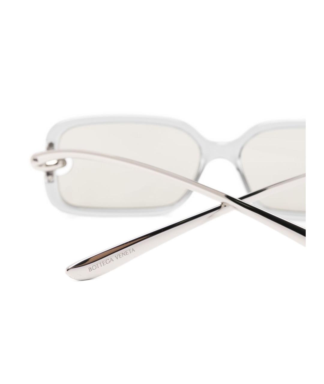 BOTTEGA VENETA Серые пластиковые солнцезащитные очки, фото 2