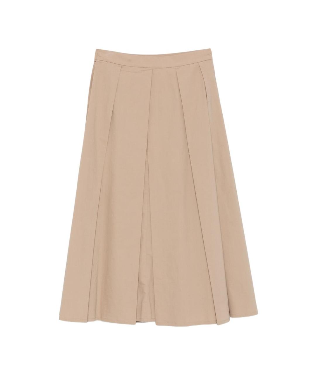 EMPORIO ARMANI Хлопковая юбка миди, фото 2