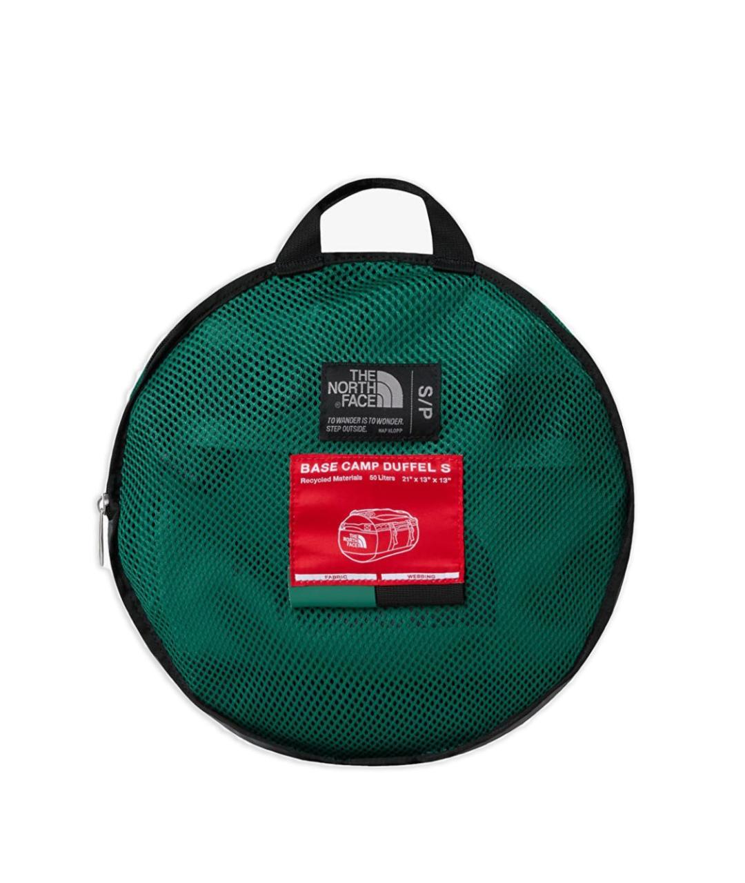 THE NORTH FACE Зеленый тканевый рюкзак, фото 1