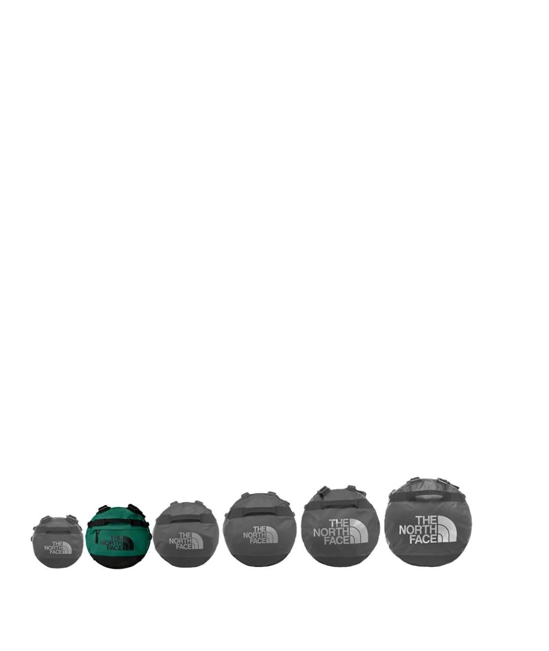 THE NORTH FACE Зеленый тканевый рюкзак, фото 2