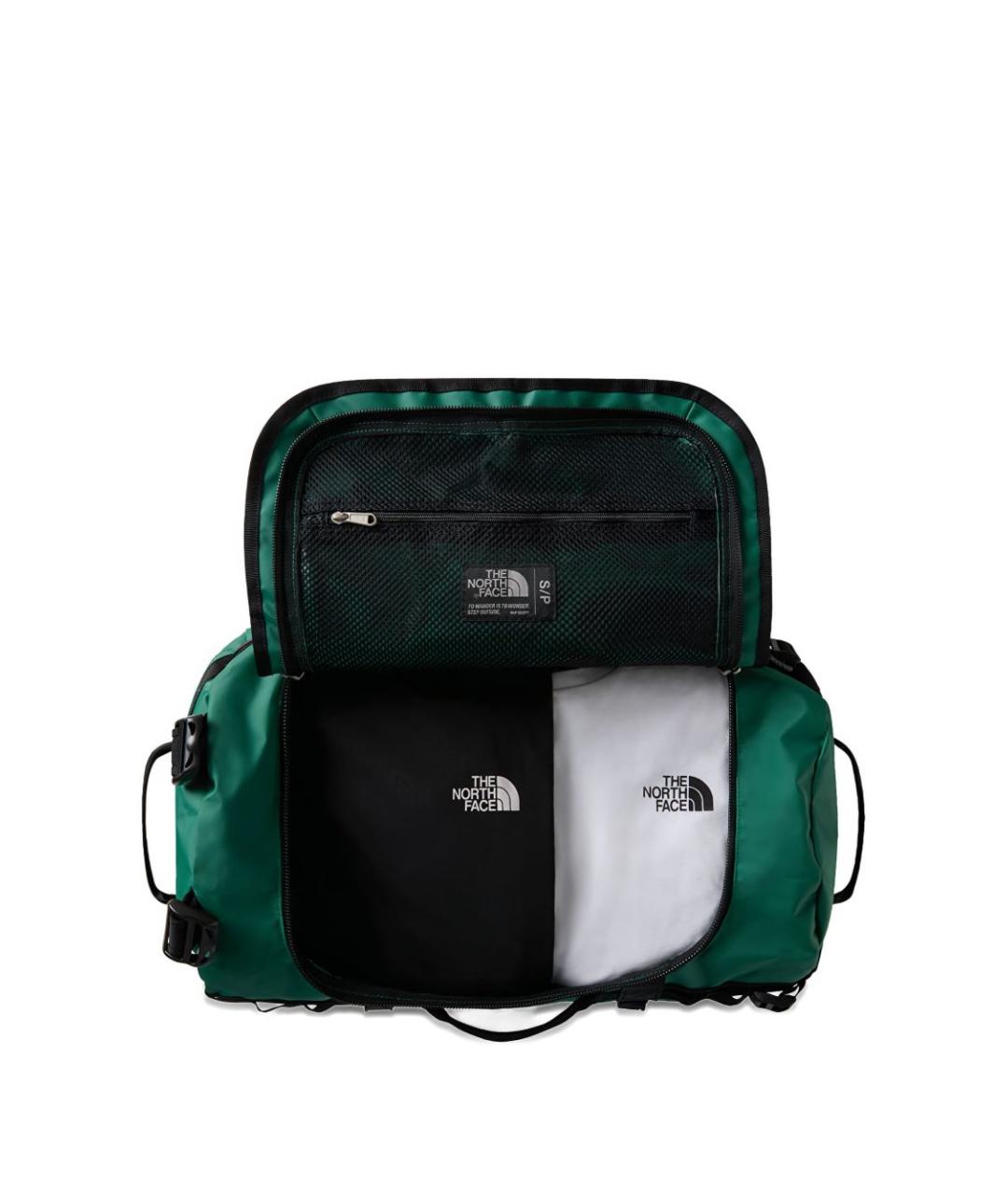 THE NORTH FACE Зеленый тканевый рюкзак, фото 4