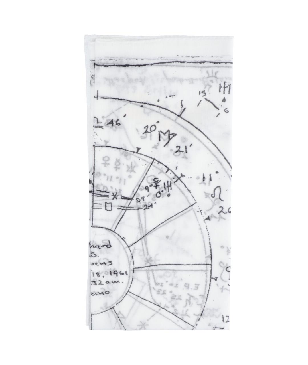 RICK OWENS Белый хлопковый шарф, фото 1