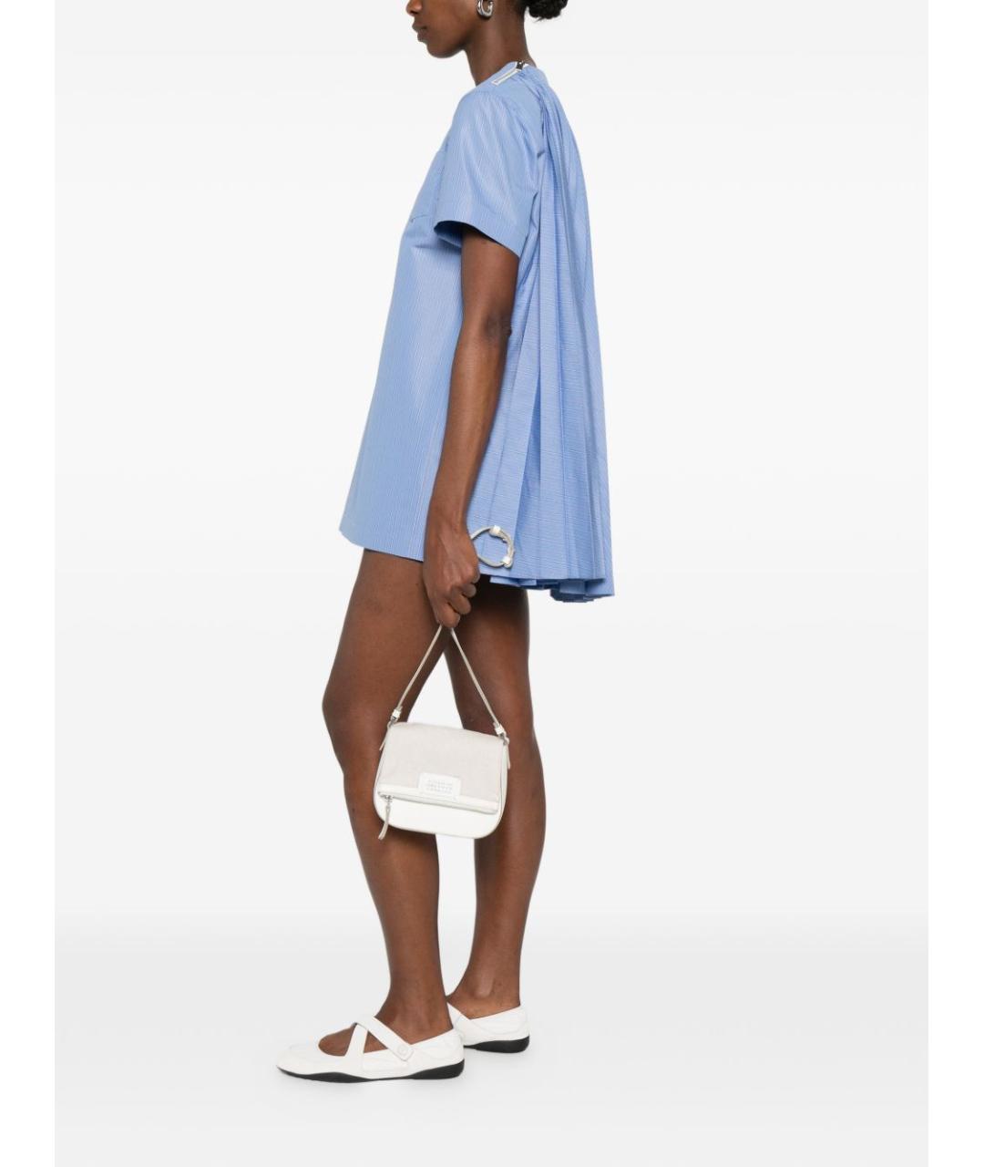 SACAI Голубое повседневное платье, фото 2