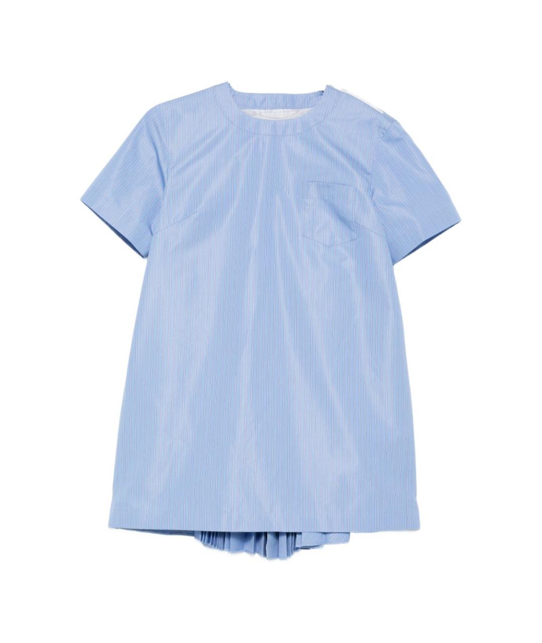 SACAI Голубое повседневное платье, фото 1