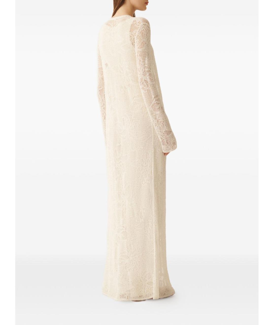 FABIANA FILIPPI Белый хлопковый кардиган, фото 3