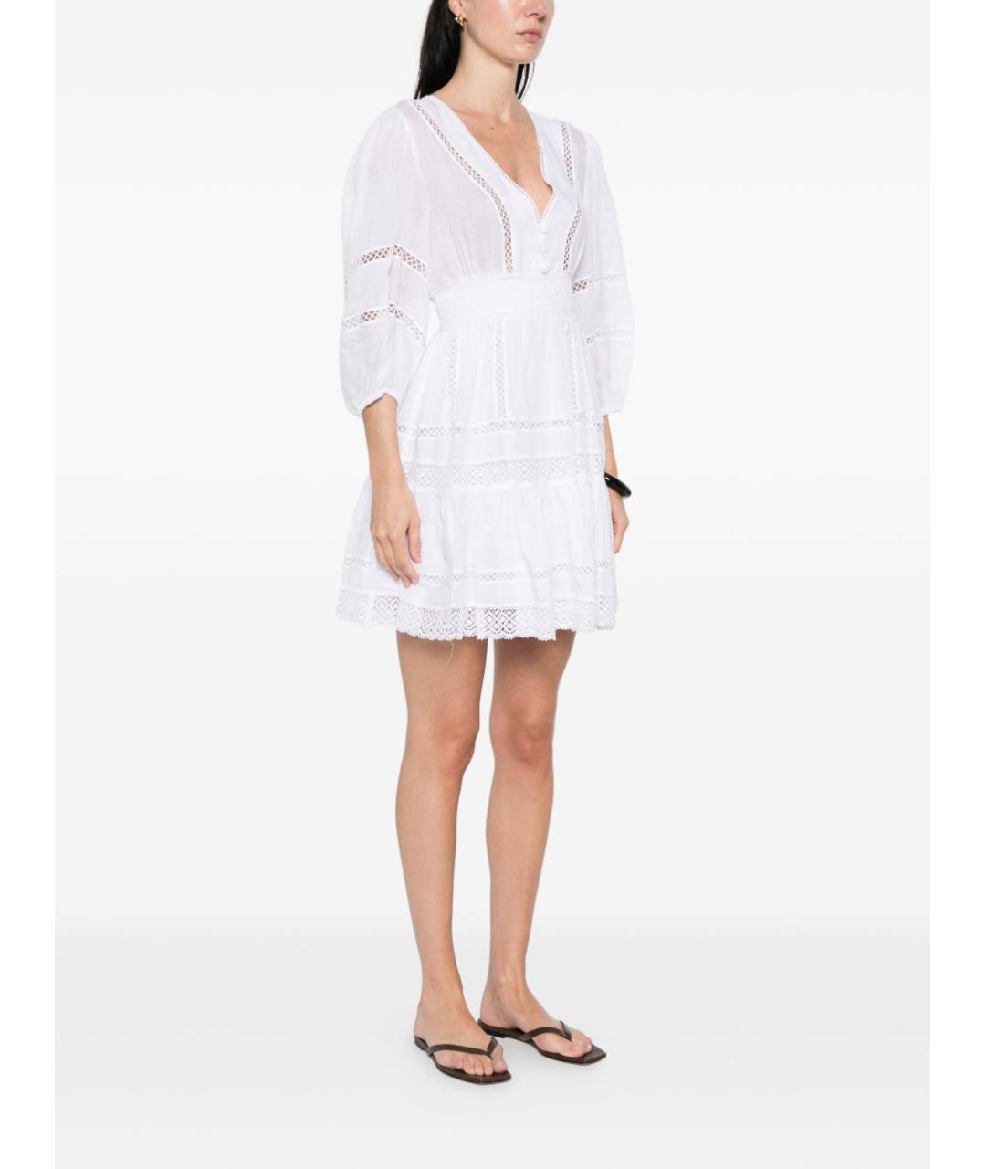 ERMANNO FIRENZE Белое повседневное платье, фото 5