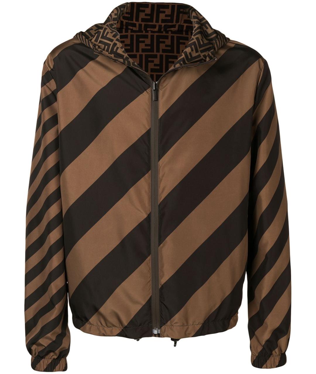 FENDI Мульти полиамидовая куртка, фото 1