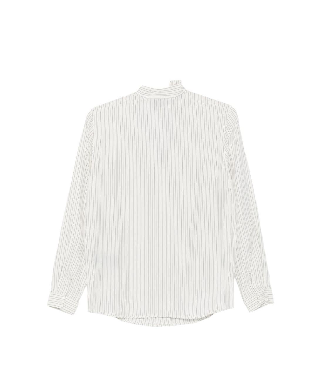 EMPORIO ARMANI Белая вискозная рубашка, фото 2