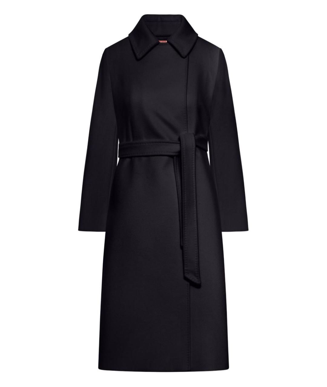 MAX MARA Черное шерстяное пальто, фото 1