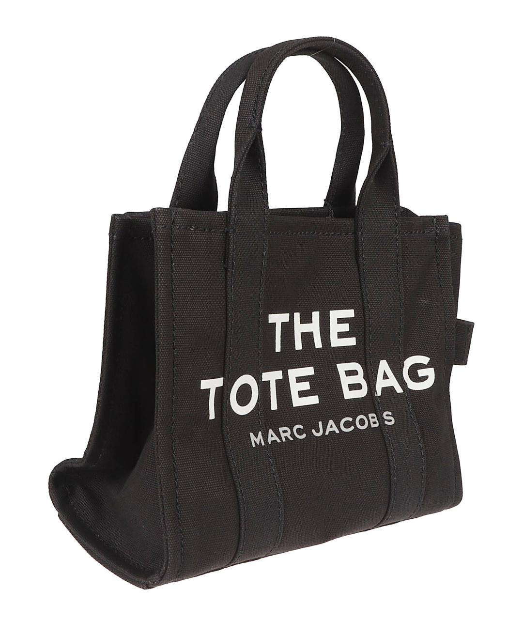 MARC JACOBS Черная тканевая сумка тоут, фото 3