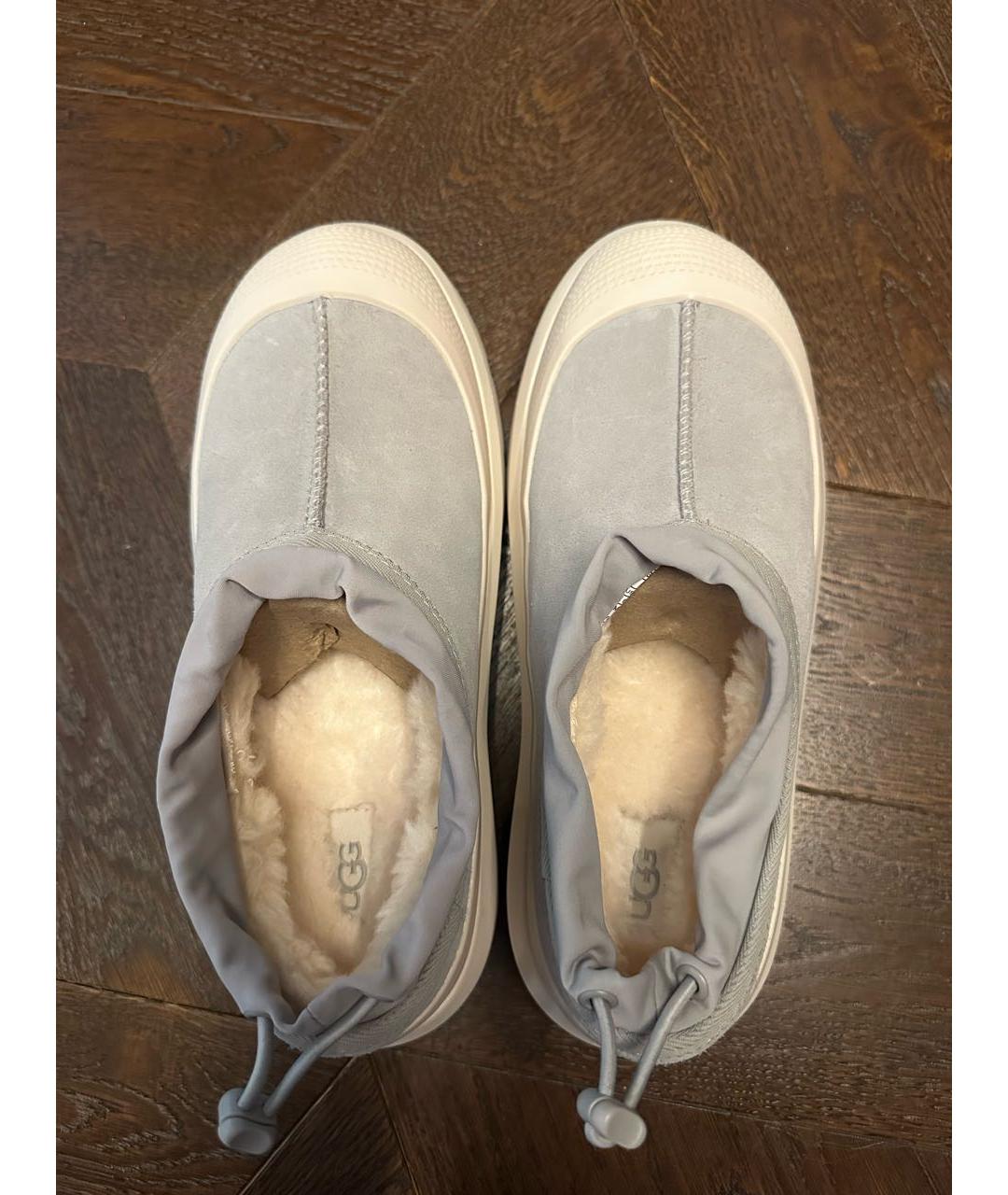 UGG AUSTRALIA Серые замшевые ботинки, фото 2