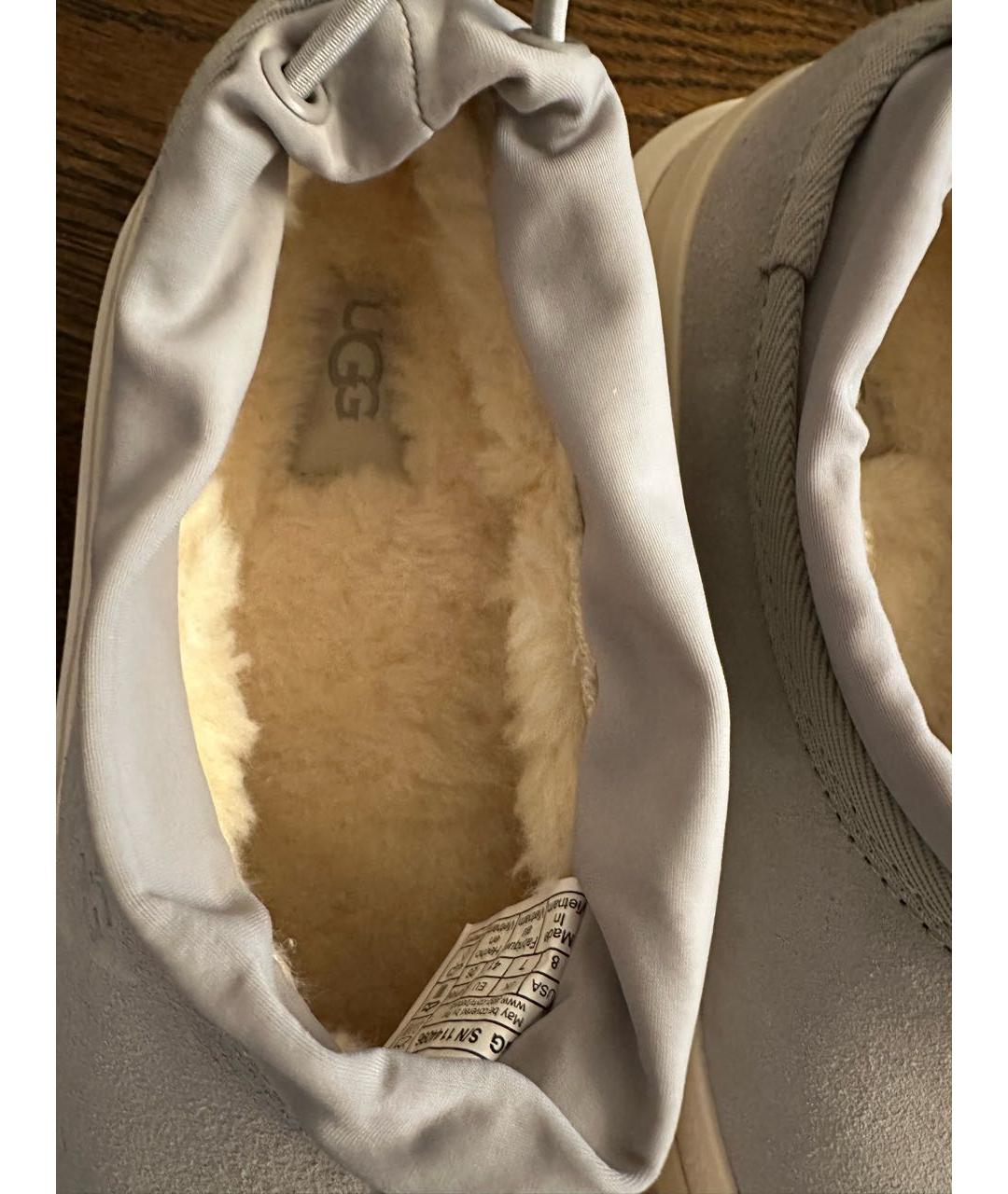 UGG AUSTRALIA Серые замшевые ботинки, фото 7