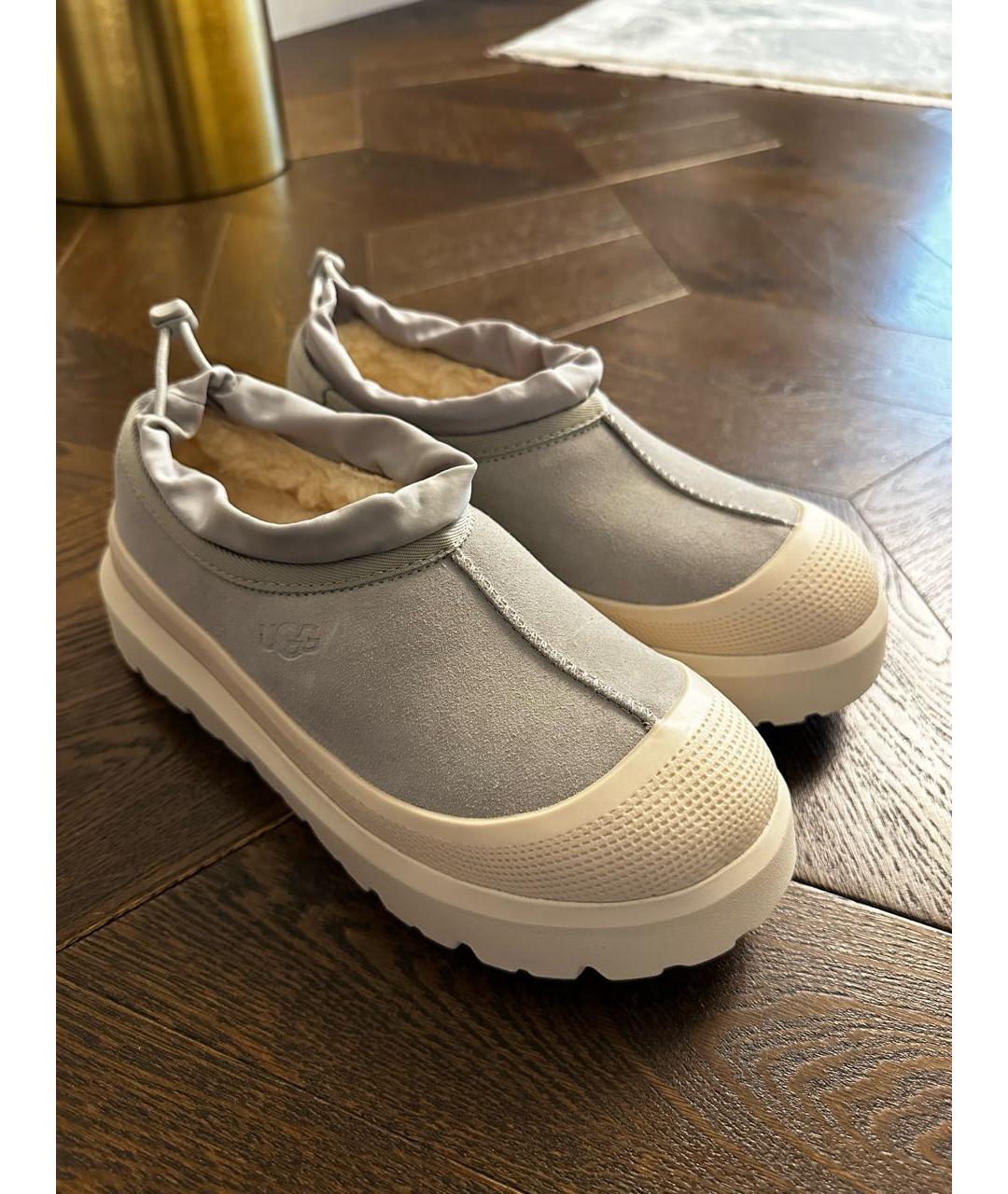 UGG AUSTRALIA Серые замшевые ботинки, фото 3