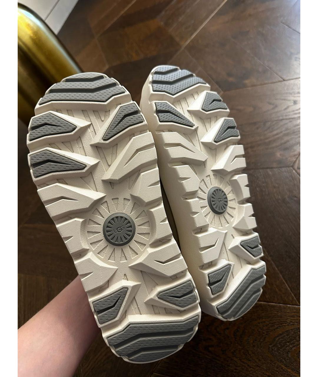 UGG AUSTRALIA Серые замшевые ботинки, фото 6