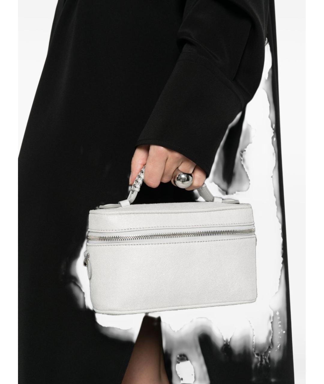 STELLA MCCARTNEY Серая сумка с короткими ручками, фото 5