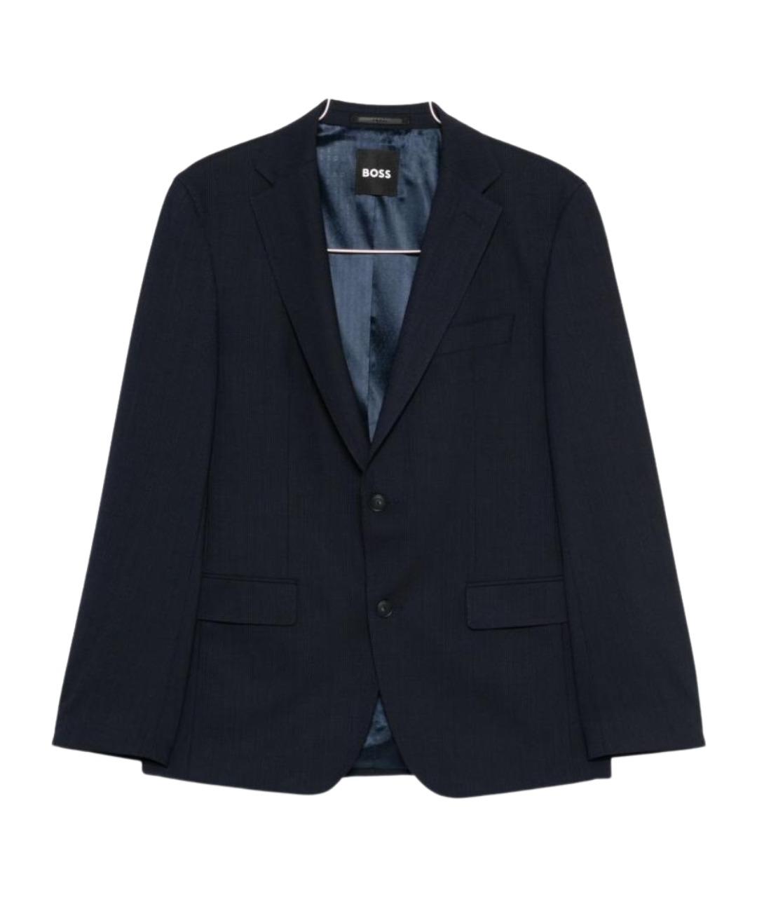 HUGO BOSS Темно-синий классический костюм, фото 2